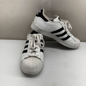 Adidas Originals Superstar Shoes Sneaker C77124 White Black Men's Size 10